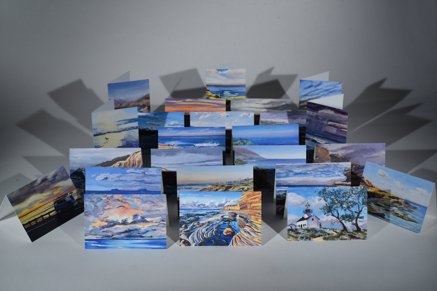 2023 Plein Air Paintings of the Ocean